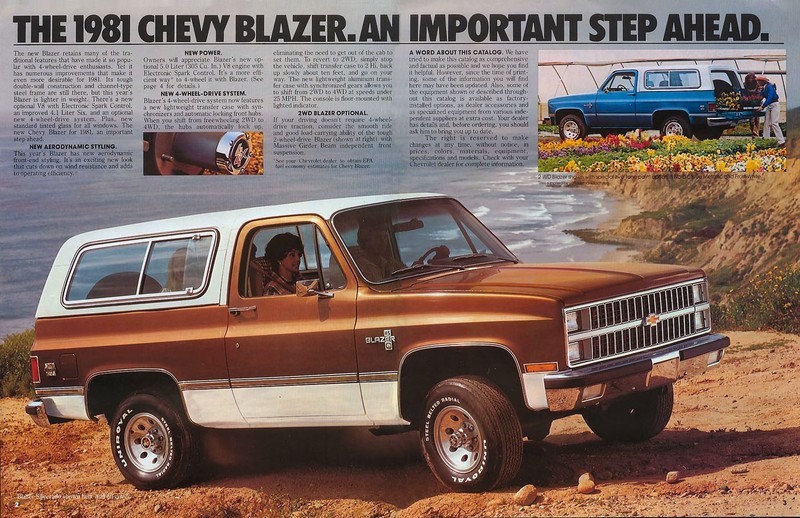 1981 Chevrolet Blazer Brochure Page 6